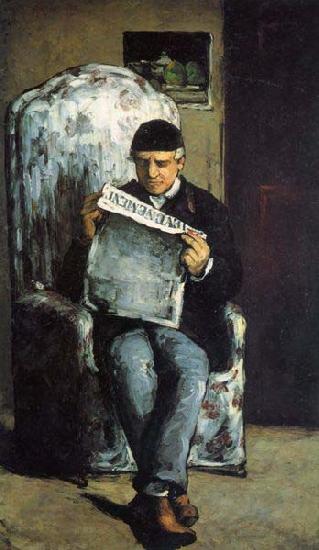 Paul Cezanne Portrait of the Artist Father Louis Auguste Cezanne oil painting image